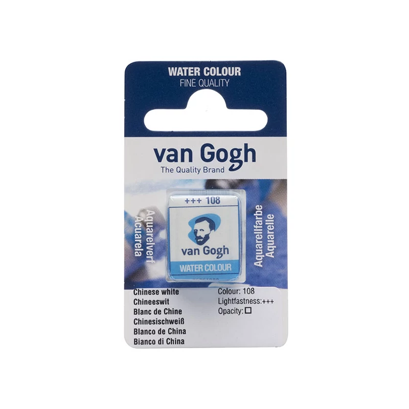 Talens Van Gogh svilenkasta akvarel boja, 1/2 svile- 108, chinese white