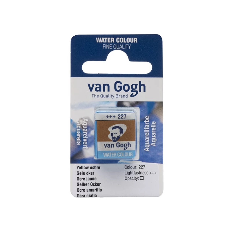 Talens Van Gogh svilenkasta akvarel boja, 1/2 svile - 227, yellow ochre