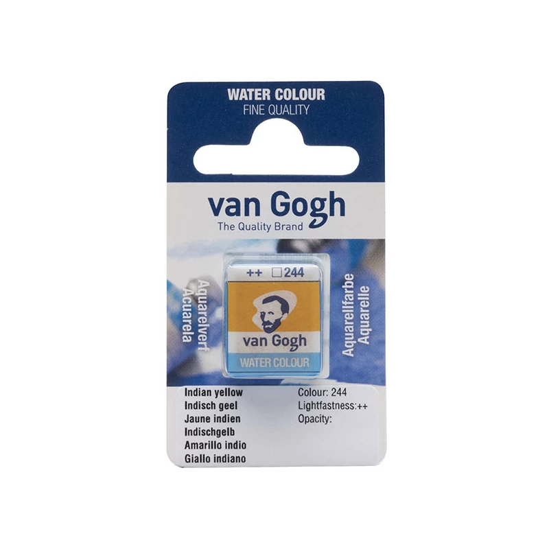 Talens Van Gogh svilenkasta akvarel boja, 1/2 svile- 244, indian yellow