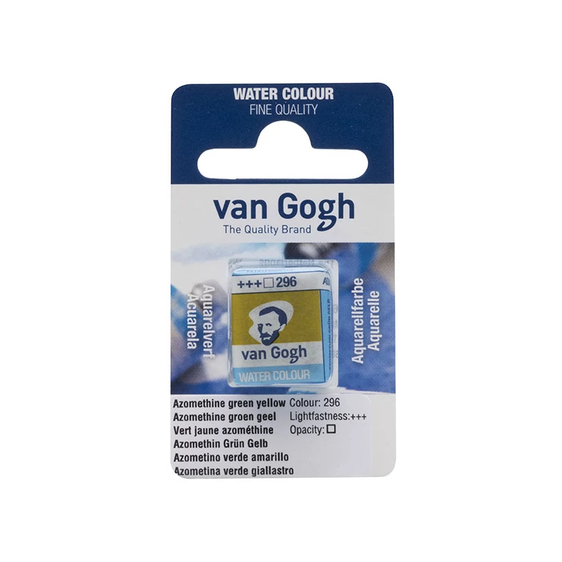 Talens Van Gogh svilenkasta akvarel boja, 1/2 svile- 296, azo green yellow