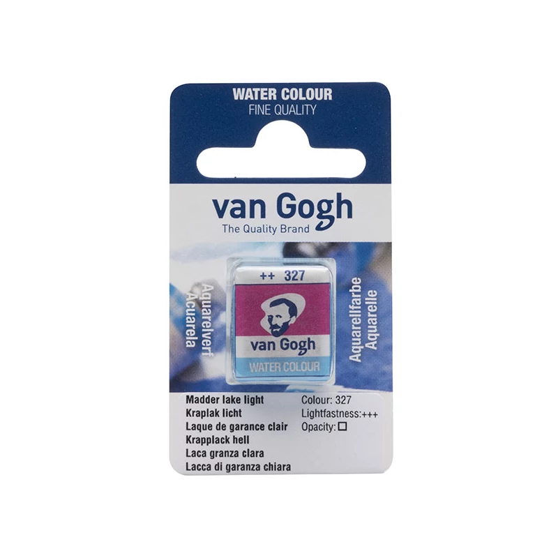 Talens Van Gogh svilenkasta akvarel boja, 1/2 svile- 327, madder lake light