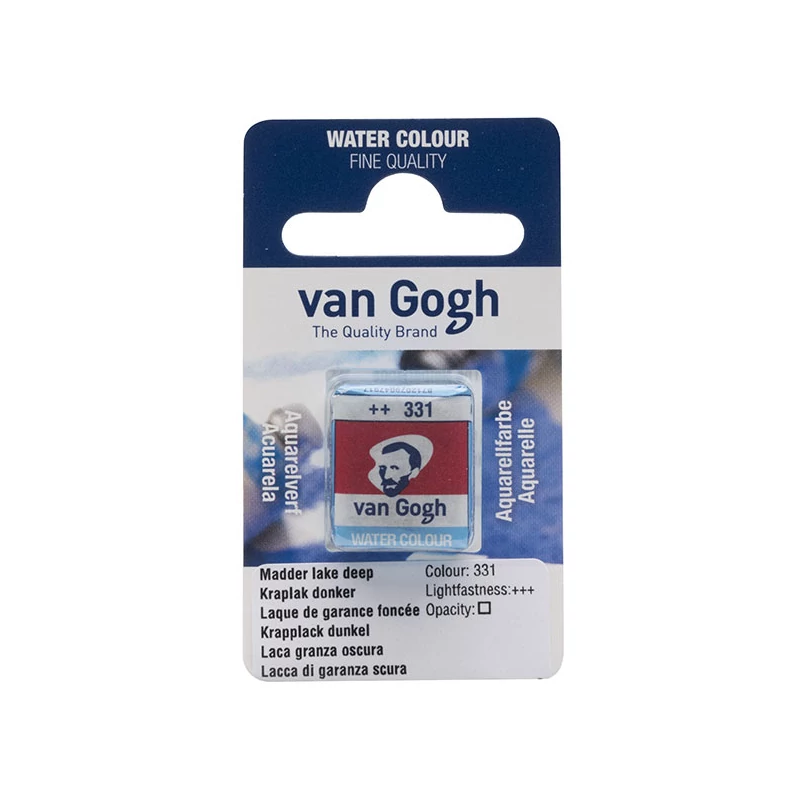 Talens Van Gogh svilenkasta akvarel boja, 1/2 svile- 331, madder lake deep