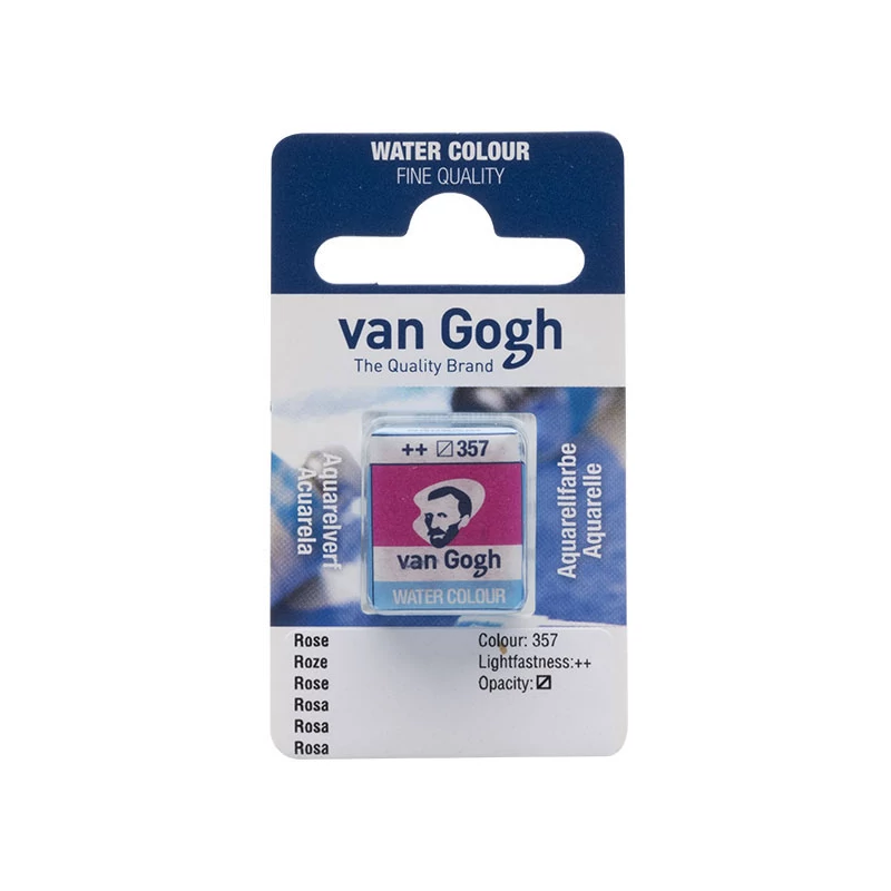 Talens Van Gogh svilenkasta akvarel boja, 1/2 svile- 357, rose