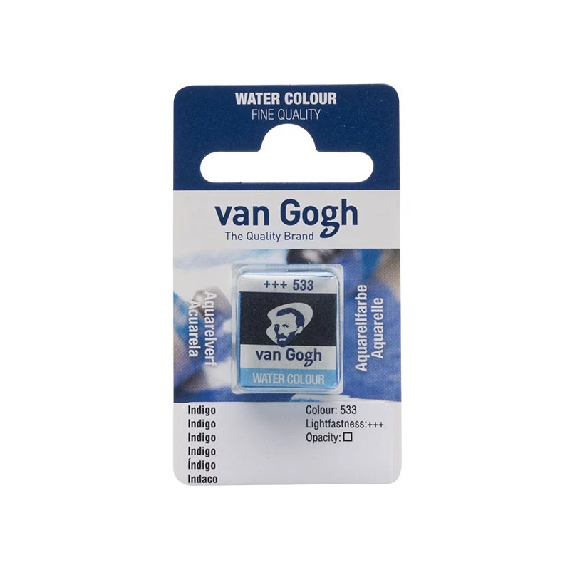 Talens Van Gogh svilenkasta akvarel boja, 1/2 svile- 533, indigo