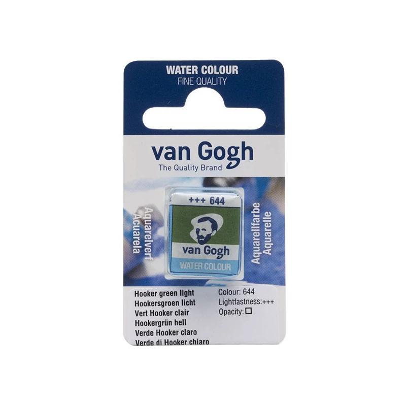 Talens Van Gogh svilenkasta akvarel boja, 1/2 svile- 644, Hooker green light