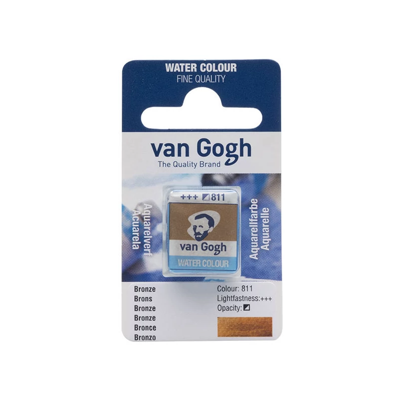 Talens Van Gogh svilenkasta akvarel boja, 1/2 svile- 811, bronze
