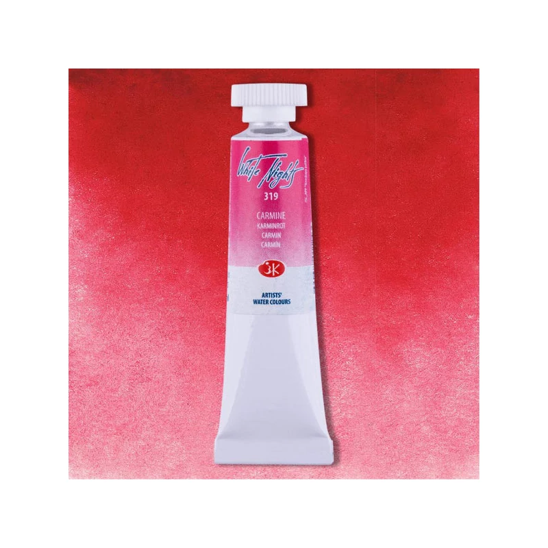 White Nights akvarel boja u tubi 10 ml - 319, carmine