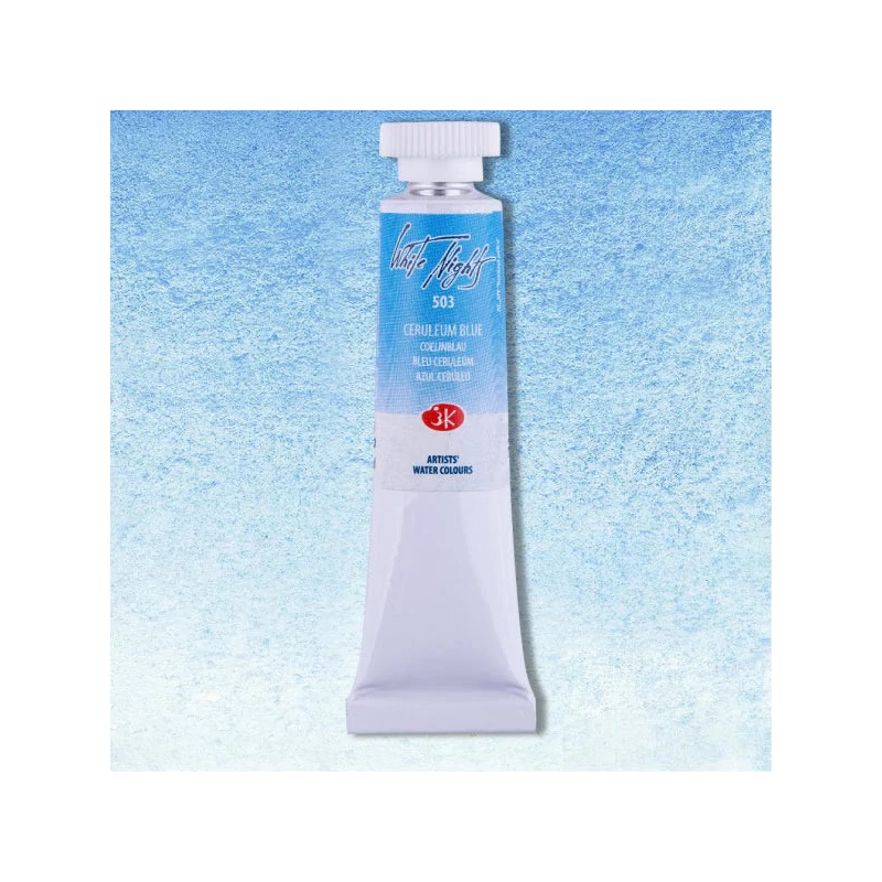 White Nights akvarel boja u tubi 10 ml - 503, ceruleum blue