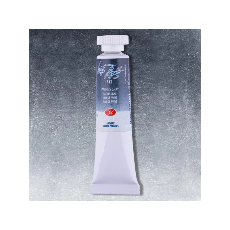 White Nights akvarel boja u tubi 10 ml - 812, Payne's grey