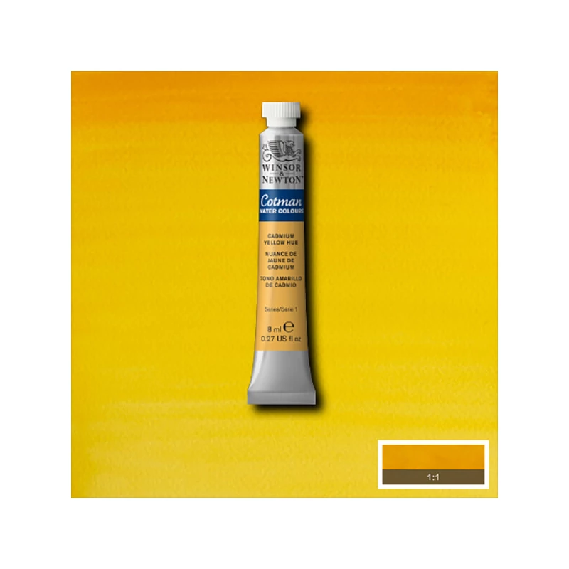 Winsor&Newton Cotman akvarel boja u tubi,  ml - 109, cadmium yellow hue