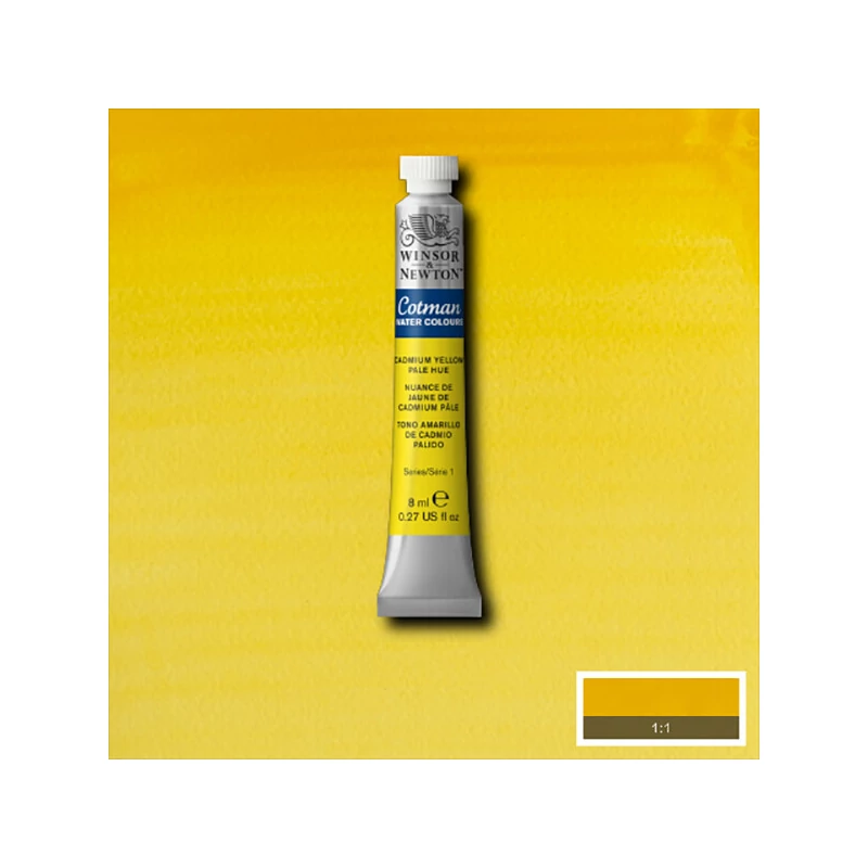 Winsor&Newton Cotman akvarel boja u tubi,  ml - 119, cadmium yellow pale hue