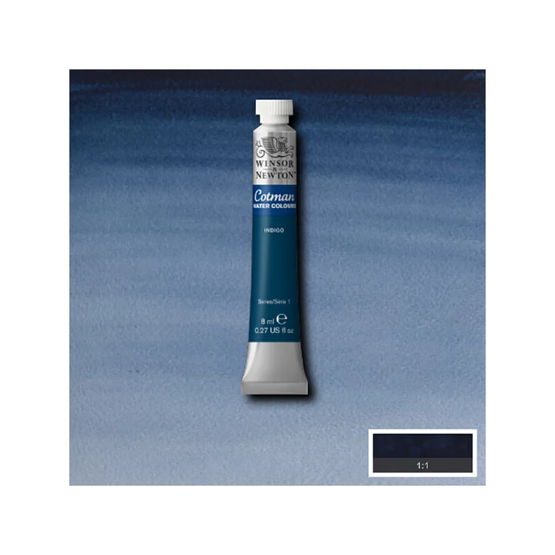 Winsor&Newton Cotman akvarel boja u tubi,  ml - 322, indigo