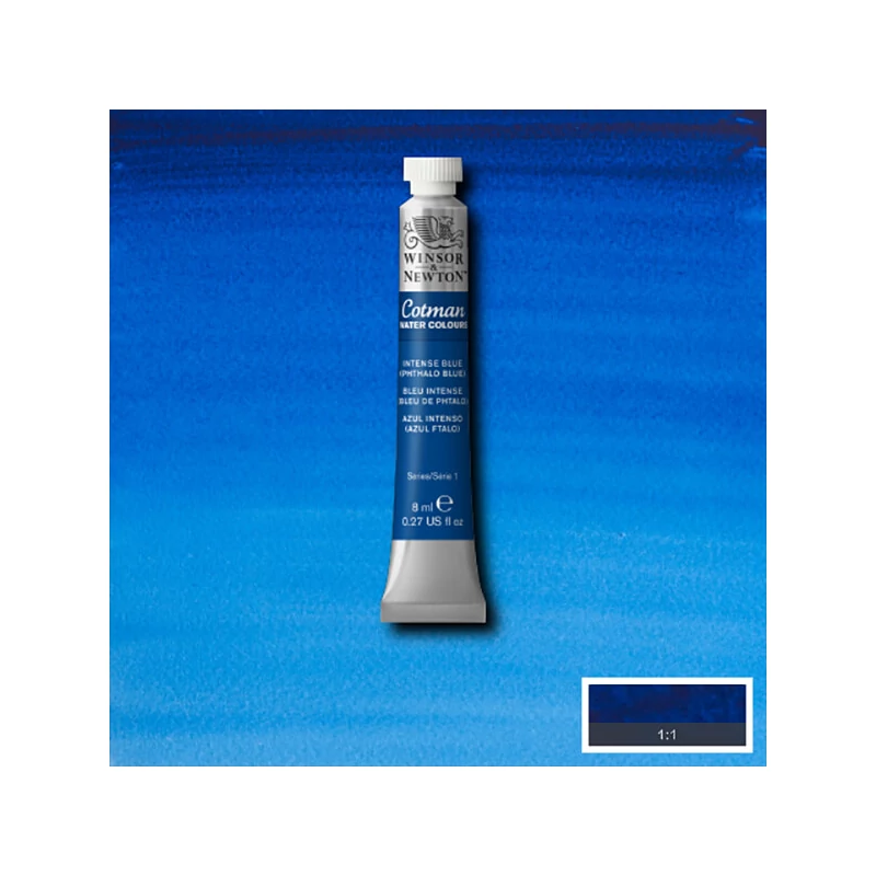 Winsor&Newton Cotman akvarel boja u tubi,  ml - 327, intense blue