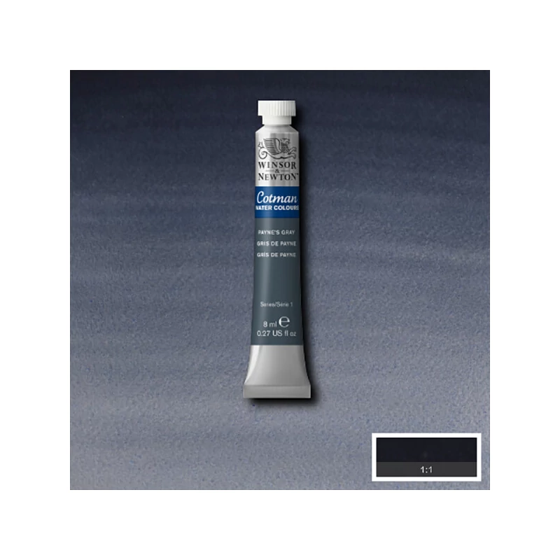 Winsor&Newton Cotman akvarel boja u tubi,  ml - 465, payne's gray