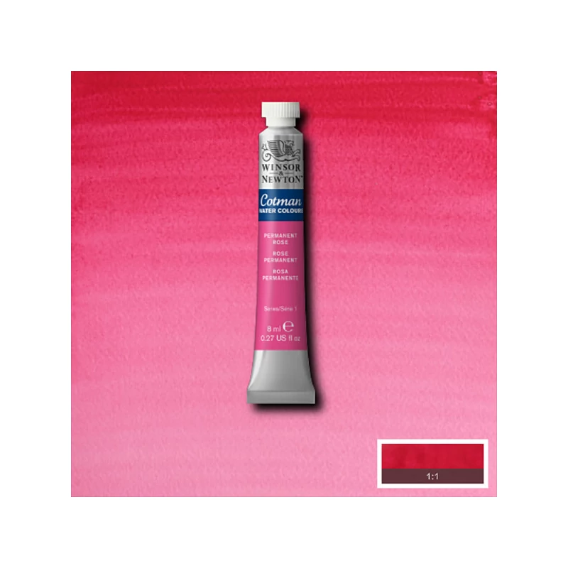 Winsor&Newton Cotman akvarel boja u tubi,  ml - 502, permanent rose