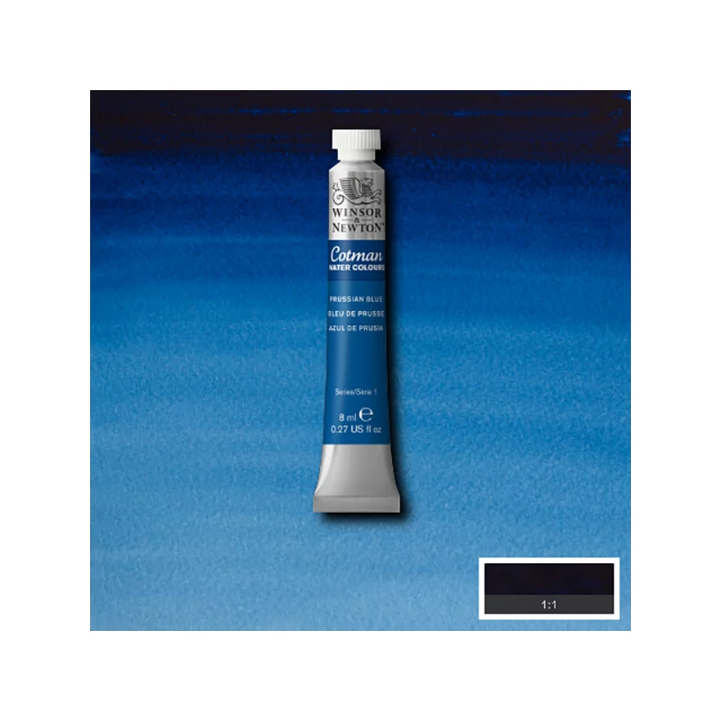 Winsor&Newton Cotman akvarel boja u tubi,  ml - 538, prussian blue