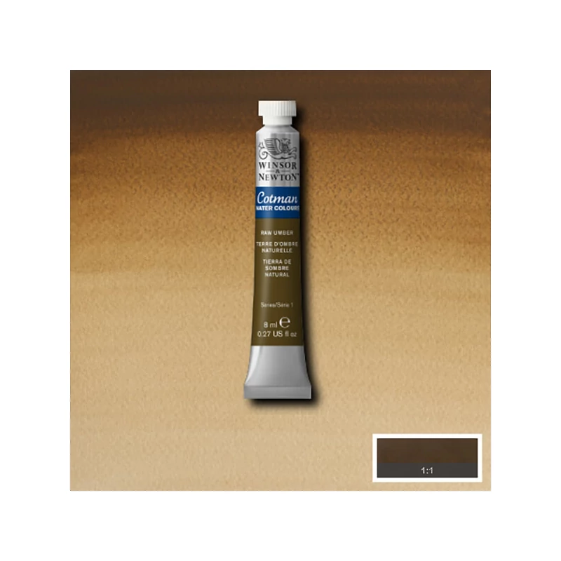 Winsor&Newton Cotman akvarel boja u tubi,  ml - 554, raw umber