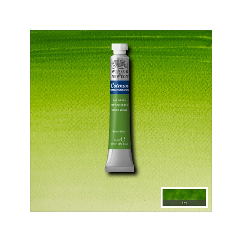 Winsor&Newton Cotman akvarel boja u tubi,  ml - 599, sap green