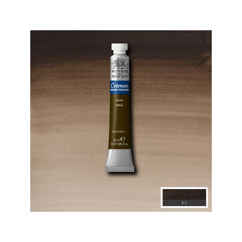 Winsor&Newton Cotman akvarel boja u tubi,  ml - 609, sepia