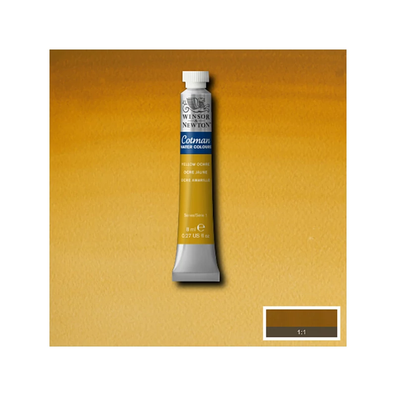 Winsor&Newton Cotman akvarel boja u tubi,  ml - 744, yellow ochre
