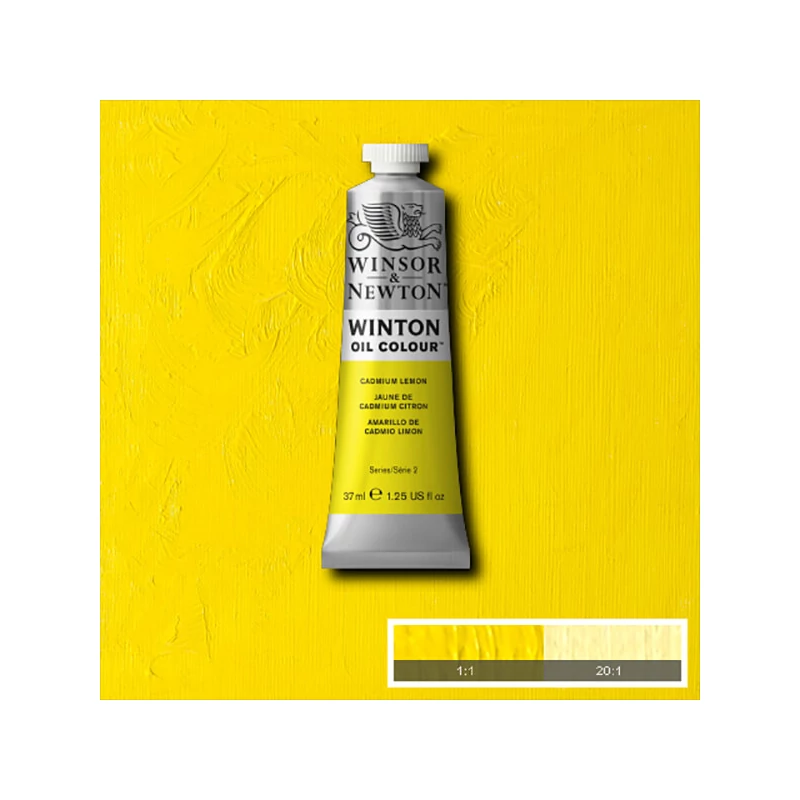 Winsor&Newton Winton uljana boja, 37 ml - 087, cadmium lemon hue