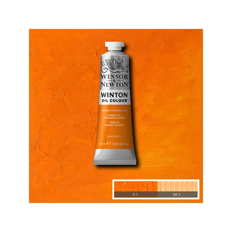 Winsor&Newton Winton uljana boja, 37 ml - 090, cadmium orange hue