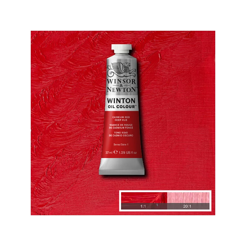 Winsor&Newton Winton uljana boja, 37 ml - 098, cadmium red deep hue