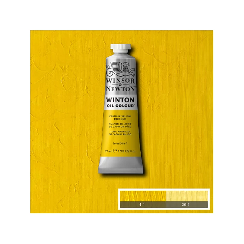 Winsor&Newton Winton uljana boja, 37 ml - 119, cadmium yellow pale hue