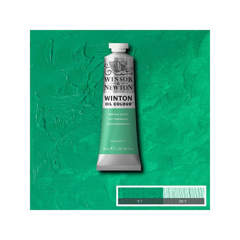 Winsor&Newton Winton uljana boja, 37 ml - 241, emerald green