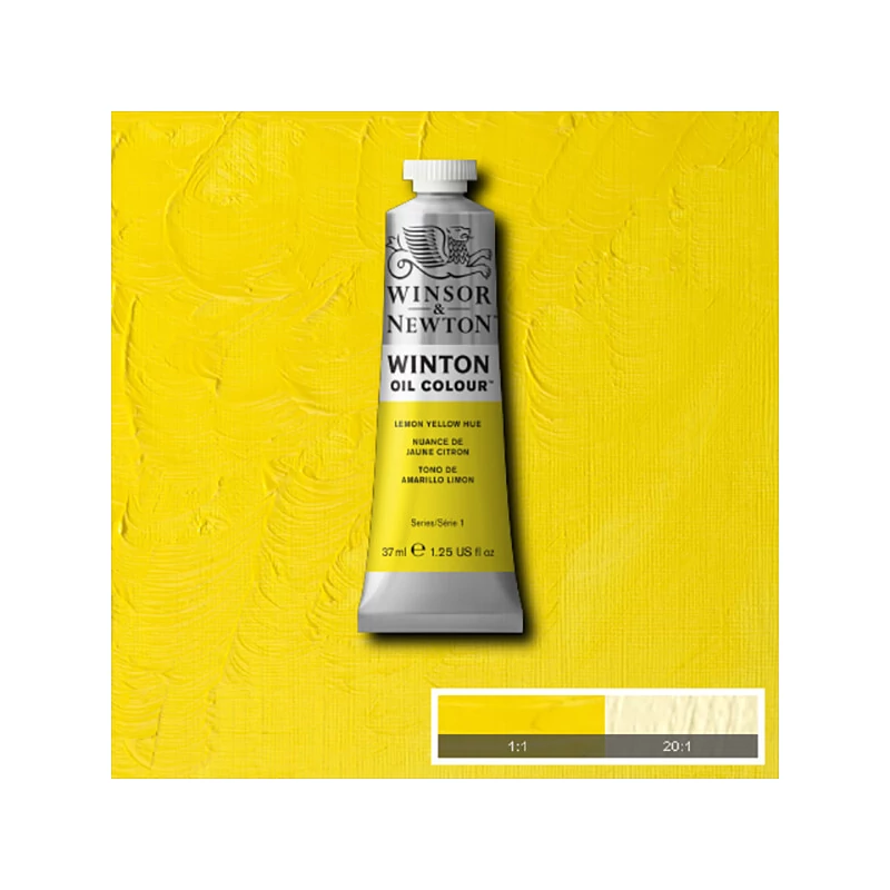 Winsor&Newton Winton uljana boja, 37 ml - 346, lemon yellow hue