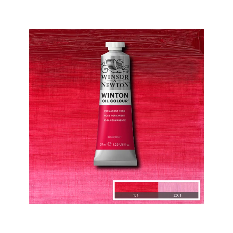 Winsor&Newton Winton uljana boja, 37 ml - 502, permanent rose