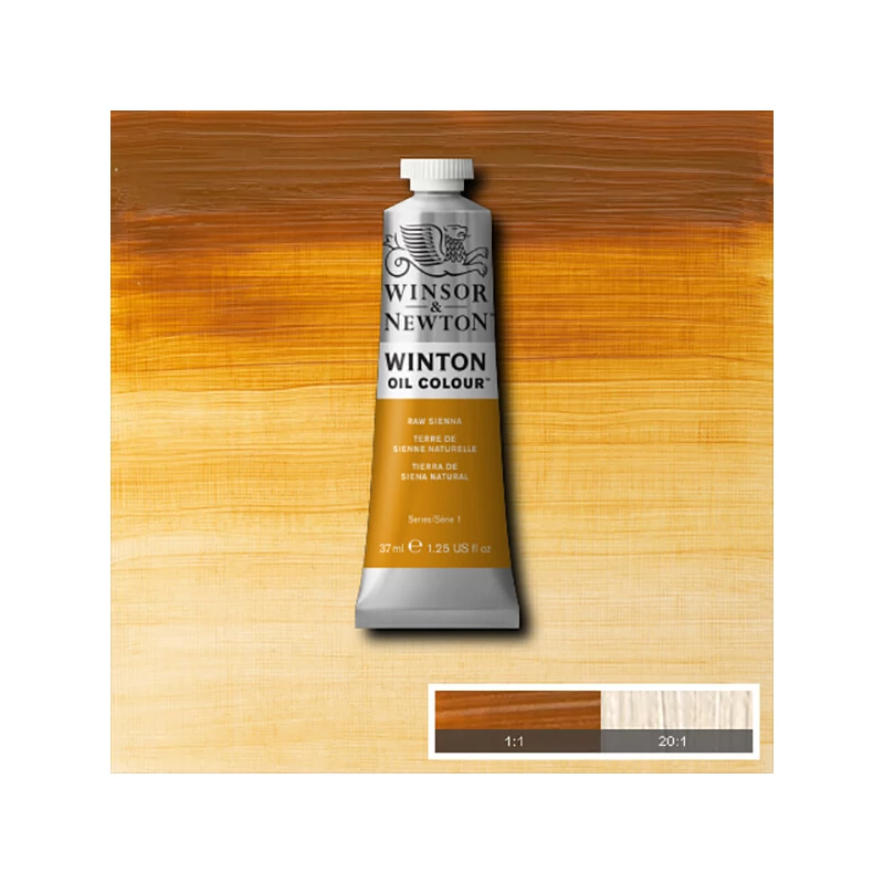 Winsor&Newton Winton uljana boja, 37 ml - 552, raw sienna