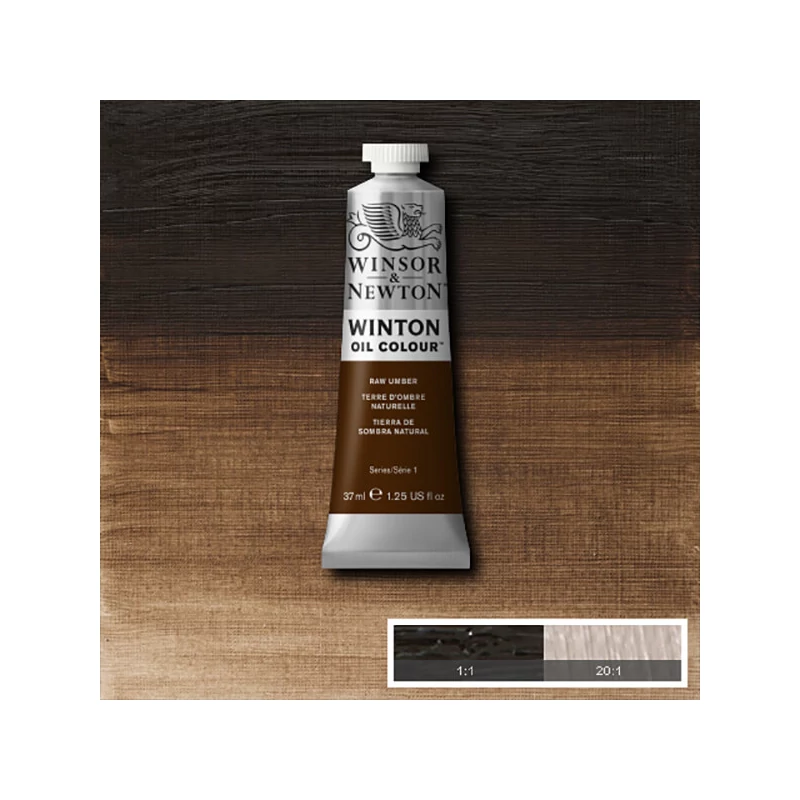 Winsor&Newton Winton uljana boja, 37 ml - 554, raw umber