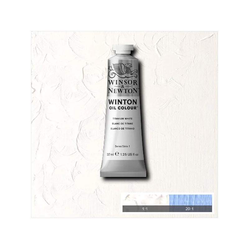 Winsor&Newton Winton uljana boja, 37 ml - 644, titanium white