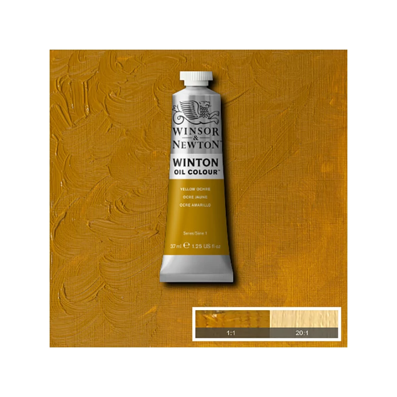 Winsor&Newton Winton uljana boja, 37 ml - 744, yellow ochre