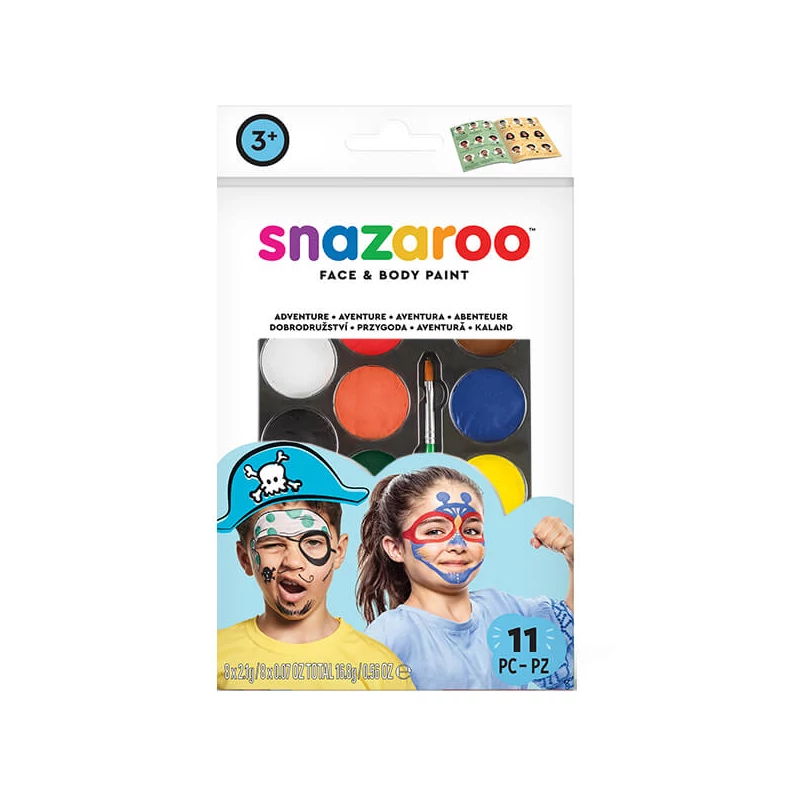 Snazaroo set boja za lice - avantura