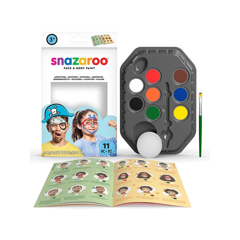 Snazaroo set boja za lice - avantura
