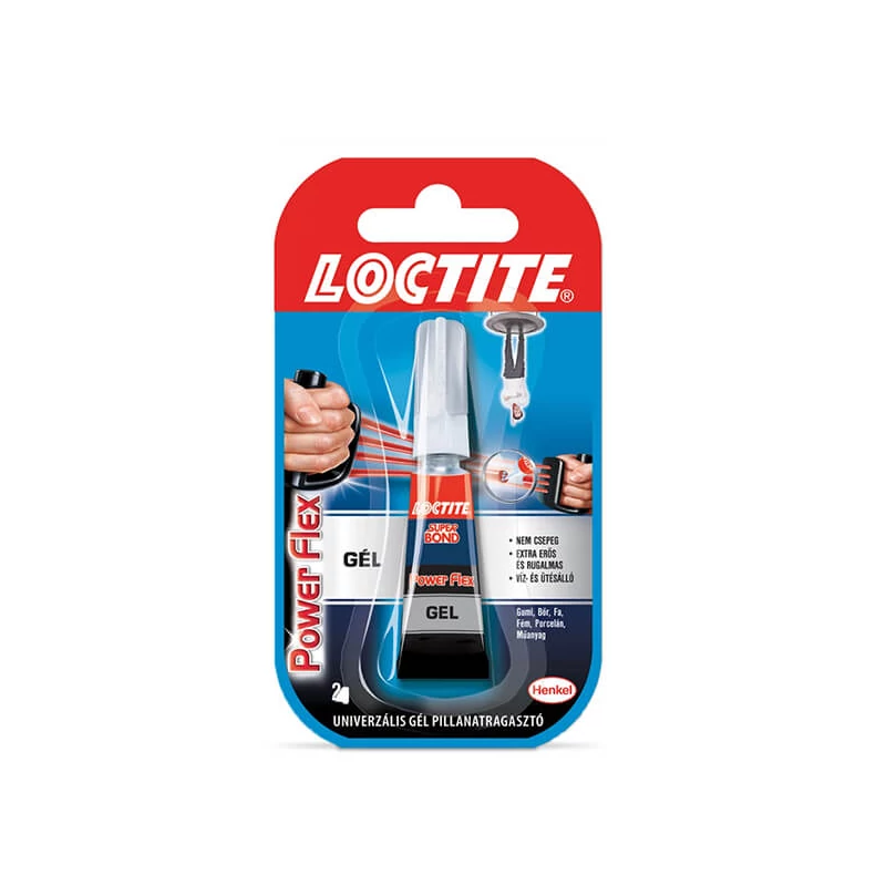 Loctite, Super Bond Power Flex Gel trenutno ljepilo, 2 g