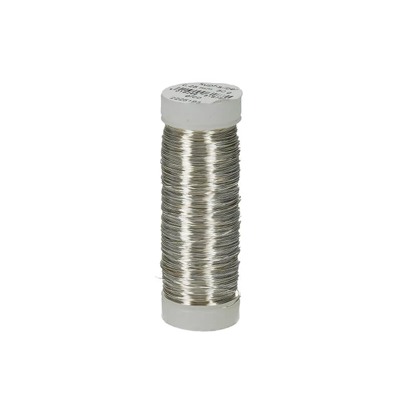 Žica za nakit, 0,25 mm, 100 m - srebro