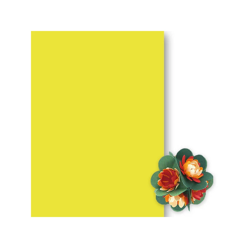 Toner papir, 50x70 cm - 13, limun žuta