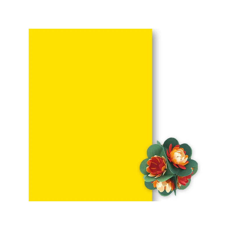 Toner papir, 50x70 cm - 15, sunčano žuta