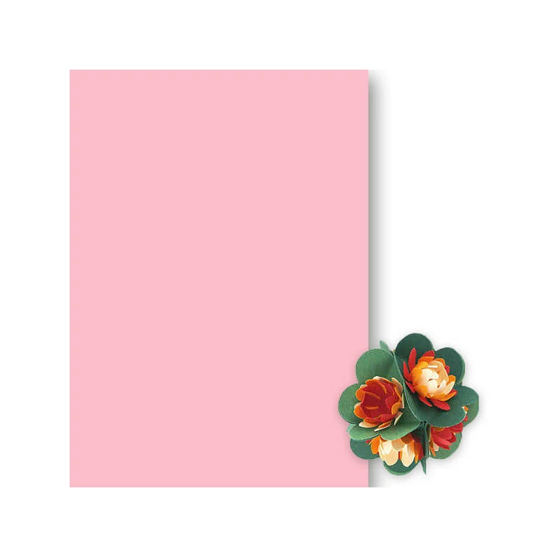 Toner papir, 50x70 cm - 67, ruža
