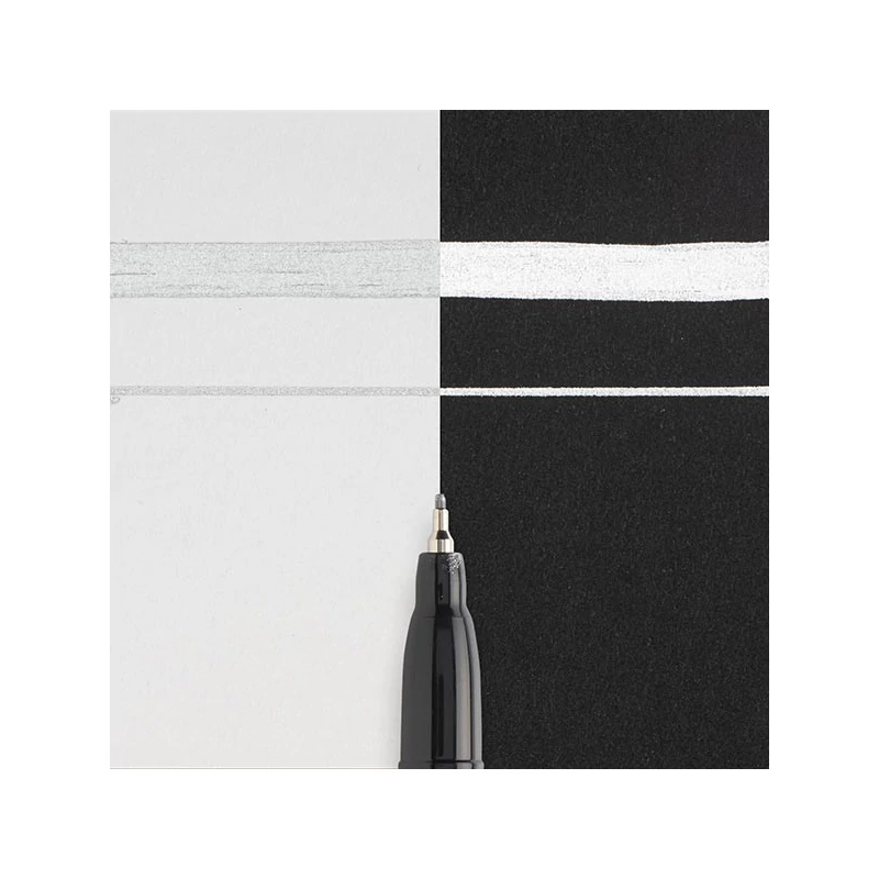 Sakura Pen-Touch lak filc, ekstra fini (0,7 mm) - srebrni