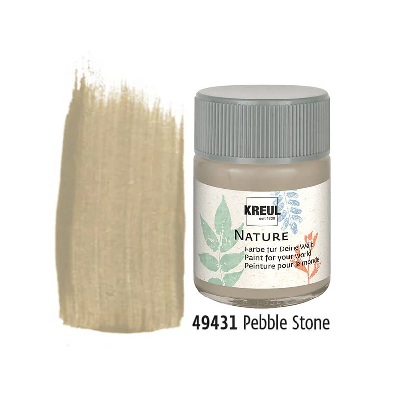 Kreul Nature természetes, ökológiai festék, 50 ml - pebble stone