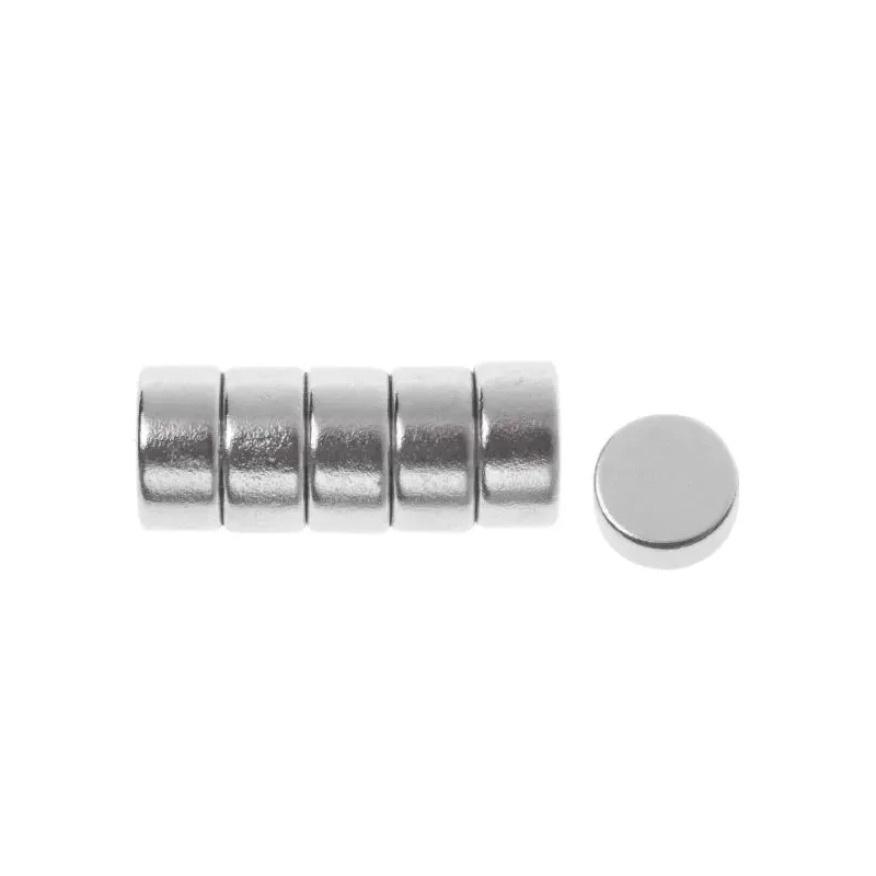 Super jaki okrugli magnet - 8 mm, 6 kom