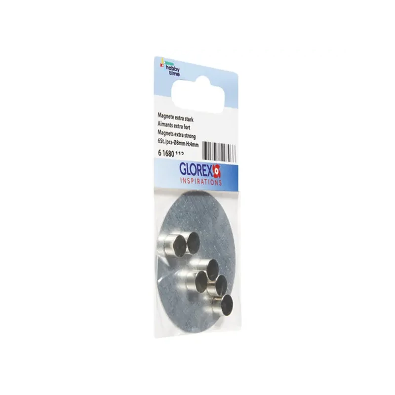 Super jaki okrugli magnet - 8 mm, 6 kom