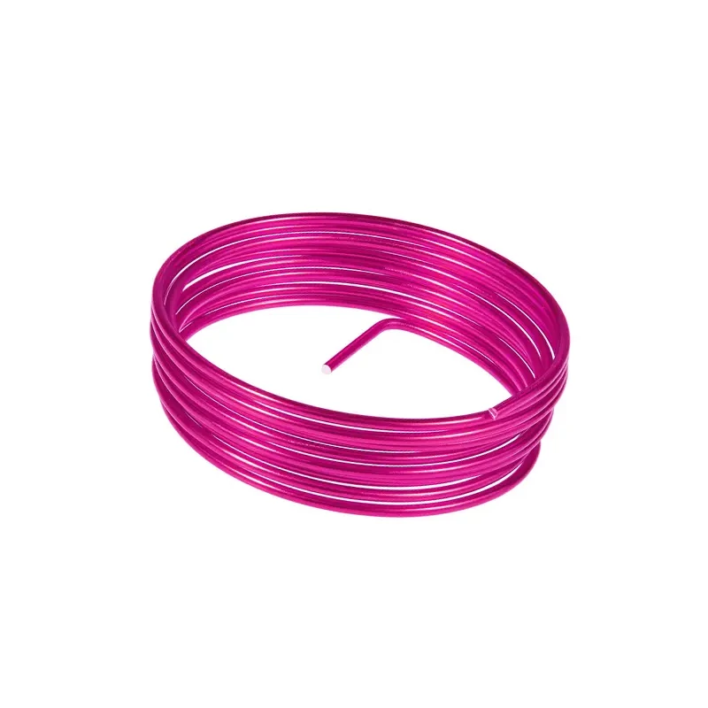 Aluminijska žica, 2 mm, 2 m - pink