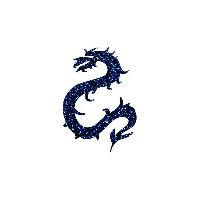 Tattoo šablona, samoljepljiva šablona - Dragon 03