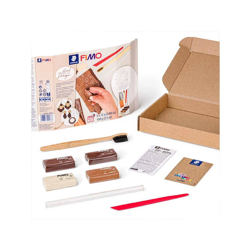 Fimo Soft set pečena glina, 4x25 g - Fa dizajn, drvo dizajn