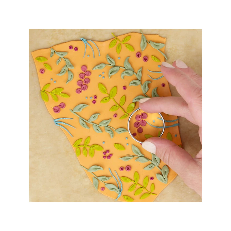 Fimo Soft set pečena glina, 4x25 g - Sheet design, Slab Design